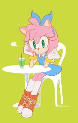 amy rose from sonic (series)