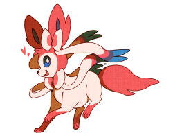 sylveon from pokemon by bluekomadori