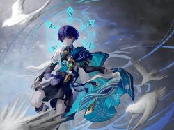 scaramouche (genshin impact) from genshin impact