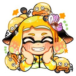 agent 4 (splatoon) from splatoon (series) by hidaka0128