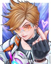 tracer (overwatch) from le sserafim by ai shou