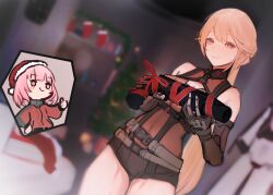 female commander (girls' frontline) from christmas by rzk iii