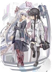 fujiwara no mokou from ievan polkka (vocaloid)