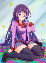 senjougahara hitagi from bakemonogatari