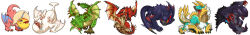 gore magala from monster hunter (series) by kemonomichi (blue black)