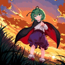 wriggle nightbug from touhou