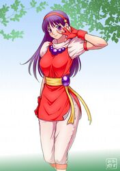 asamiya athena from the king of fighters