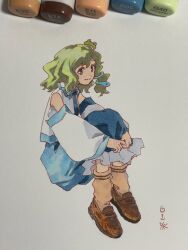 kochiya sanae from touhou by shiratama (hockey)