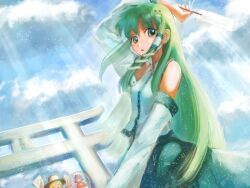 kochiya sanae from touhou