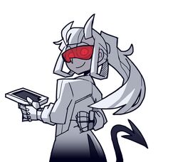 loremaster (helltaker) from helltaker