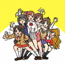 hino akane (idolmaster) from choo choo train by torako (toramaru)
