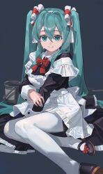 hatsune miku from vocaloid
