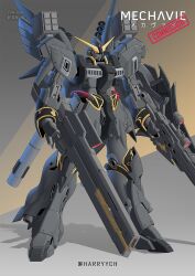sinanju from gundam by harryych