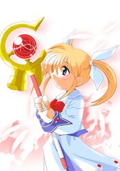 raising heart from mahou shoujo lyrical nanoha by yuumin