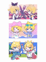 kagamine len from bouken no sho ga kiemashita! (vocaloid)