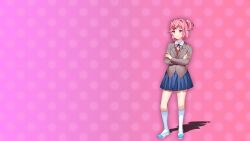natsuki (doki doki literature club) from doki doki literature club by lucidsky