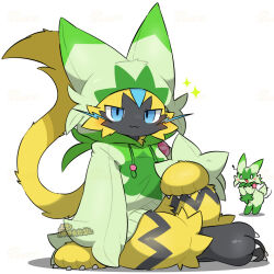 floragato from pokemon