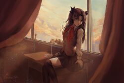 tohsaka rin from fate/stay night