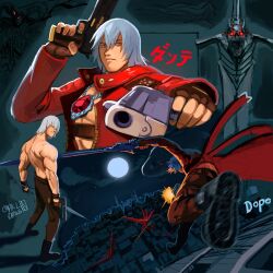 dante (devil may cry) from devil may cry (series) by pk draws 40