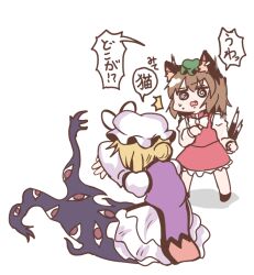 chen from touhou by shiromamekei
