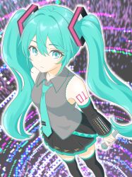 hatsune miku from vocaloid
