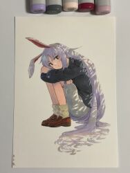 reisen udongein inaba from touhou by shiratama (hockey)