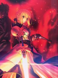 artoria pendragon (fate) from fate/zero by takeuchi takashi