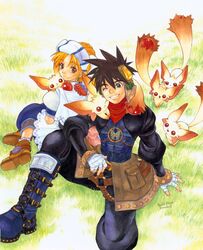carro from grandia by kanoe youshi