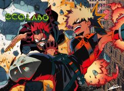 bakugou katsuki from boku no hero academia