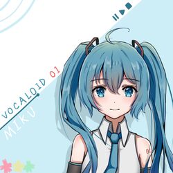hatsune miku from vocaloid