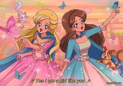 barbie (character) from barbie (franchise) by brenni murasaki