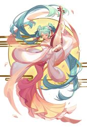 hatsune miku from vocaloid by kan (rainconan)