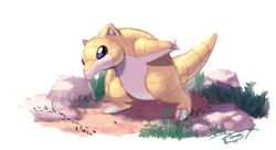 sandshrew from pokemon by nogi (sakanashikatabenai)