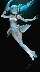 hatsune miku from vocaloid
