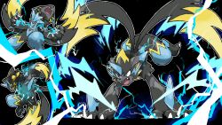 mega zeraora from pokemon by blacknirrow