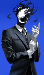 black suit (blue archive) from blue archive
