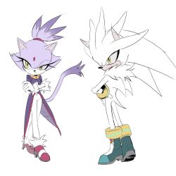 blaze the cat from sonic (series)