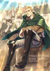 auruo bossard from shingeki no kyojin by mskei