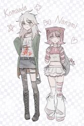 komaeda nagito from danganronpa (series) by dgrp kiwi