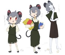 nazrin from cookie (touhou)