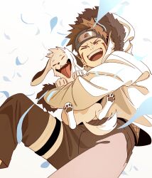 akamaru (naruto) from naruto (series)