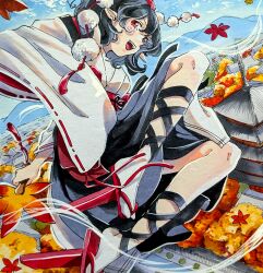 shameimaru aya from touhou by mokoiscat