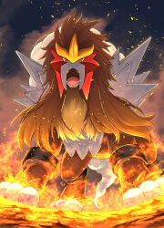 entei from pokemon by rumine (yoshi1234567)
