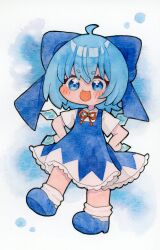 cirno from touhou by pppppks