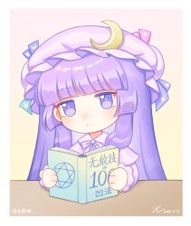 patchouli knowledge from touhou