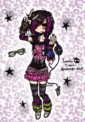 kuroki tomoko from monster energy