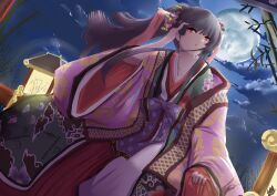 houraisan kaguya from touhou by senbon tsuki