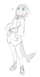 gawr gura from hololive by saiste