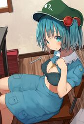 kawashiro nitori from touhou by mamemochi
