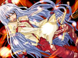 fujiwara no mokou from touhou by kuroha